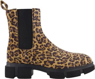 Copenhagen Luipaardprint Stijlvolle Damesschoenen - Dames - Chelseaboots - Veelkleurig - 40 EU - Schoenen