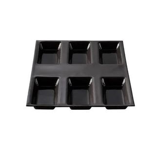 Silpat Flexipan 6 Financiers Mold in Black at Nordstrom