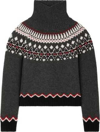 Alanui Sweet Winter Turtle-Neck Sweater