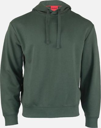 HUGO BOSS Mens Hugo Dapo Sweatshirt, Dark Green - Size: 38