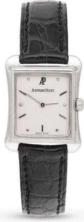 Audemars Piguet Pre-owned Audemars Piguet Museum Collection Hand Wind White Dial Ladies Watch 5q53t5456