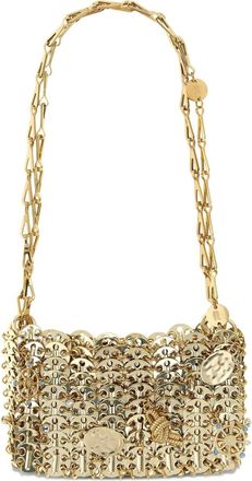 Paco Rabanne Borsa mini in rete metallica 1969 - Oro