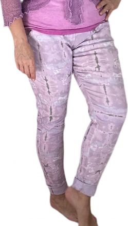 Made in Italy Dreams Italian Magic Pants In Lavender