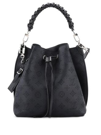 Louis Vuitton Muria Mahina Leather bucket bag - Nero