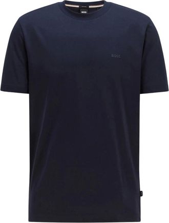 HUGO BOSS Hombre, Camisetas, Azul, Talla: L