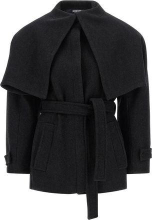 Jacquemus Le Caban Bol&eacute;ro - Jackets - Mujer - Negro - 2XS