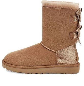 UGG (WMNS) UGG Bailey Bow Glitz 1120884-CHE