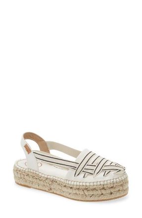 Toni Pons Rio Platform Espadrille in Cru-Negre at Nordstrom, Size 9-9.5Us