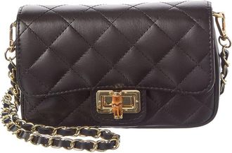 Persaman New York Cinzia Quilted Leather Crossbody