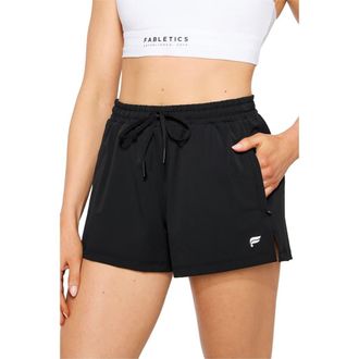 Fabletics All Day Short in Black at Nordstrom, Size Xx-Large
