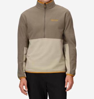 Marmot Rocklin Half Zip Pullover In Shale Grey/claystone