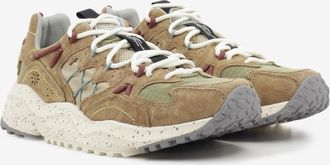 Flower Mountain Yamabushi Man suede e nylon biscuit / beige
