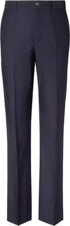 Fendi Suit Trousers, male, Blue, Size: XL Suit Trousers