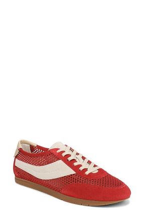 Vince LA Runner Netting Sneaker in Rouge Red at Nordstrom, Size 6.5