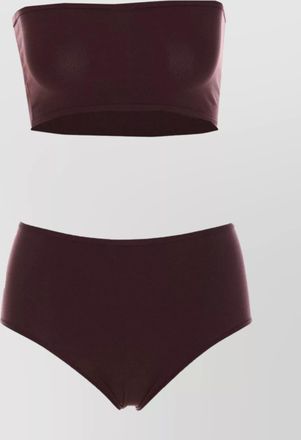 Alaia bandeau top and coulotte set