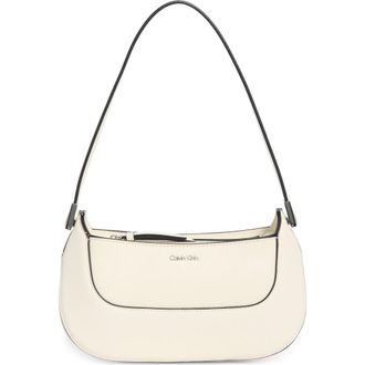 Calvin Klein Nori Shoulder Bag in Cherub White at Nordstrom Rack