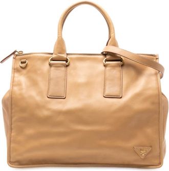 Prada Pre-owned Prada Soft Calf Satchel UAUN76WP3SSZQ2FK