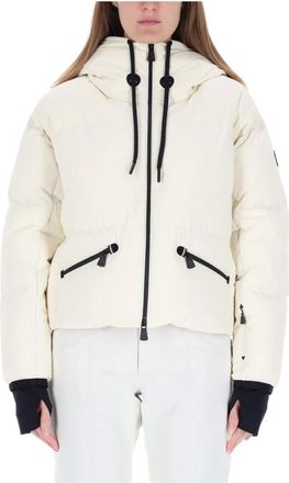 Moncler Dames, Jassen, Wit, Maat: M Nylon