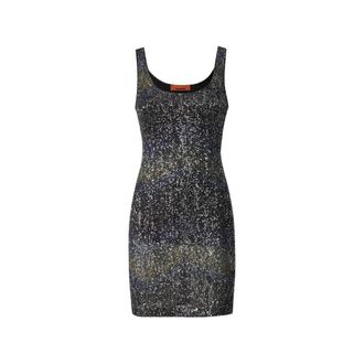 Missoni Vestido de lentejuelas en zigzag - Dresses - Mujer - Negro - S