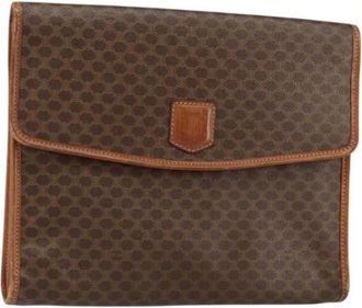 Celine Pre-owned Clutches, female, Brown, Size: ONE SIZE Pre-owned Plastic Clutch