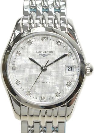Longines La Grande Automatic Diamond Silver Dial Ladies Watch L4.398.4.77.6