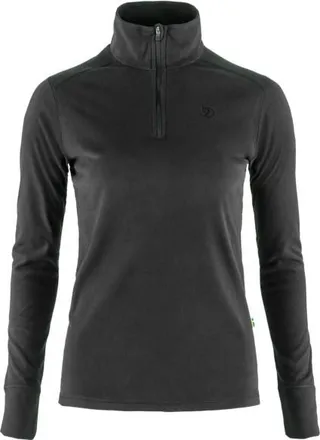 Fj&auml;llr&auml;ven Skare Half Zip Fleecepullover f&uuml;r Damen | schwarz