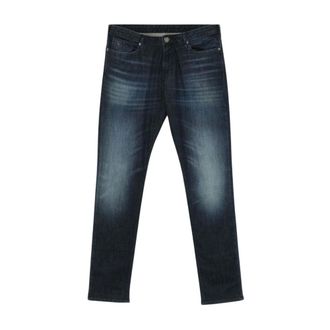 Emporio Armani Rechte jeans - Heren - Jeans - Blauw - Maat: W33 Denim