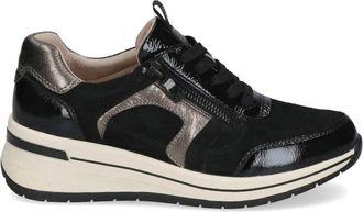 Caprice Sneakers - Heren - Sneakers - Zwart - 41 EU - Leer - Schoenen