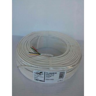 IT Cosmetics Itc - 100mt Cable Blindado De Alarma 8 Conductores 6x0.22+2x0.75 Fa-22bam100