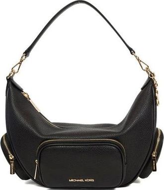 Michael Kors Borsa a spalla convertibile Merritt Media - - Bags - Donna - Nero - ONE SIZE
