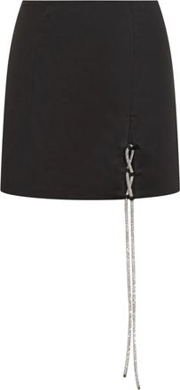 Giuseppe Di Morabito Viscose Rok - Dames - Korte rokken - Zwart - XS - Rokken