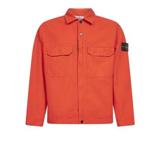 Stone Island Uomo, Giacche, Rosso, XL, new