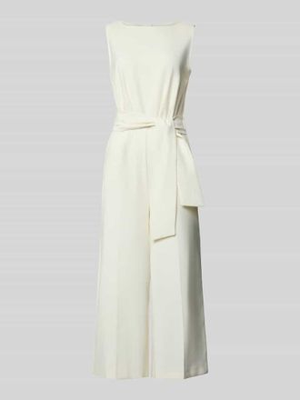 Betty Barclay Jumpsuit mit Bindeg&uuml;rtel in Offwhite, Gr&ouml;&szlig;e 36