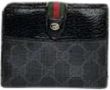 Gucci Pre-owned Wallet - Dames - Vintage Accessoires - Zwart - ONE Size - Leer - Vintage