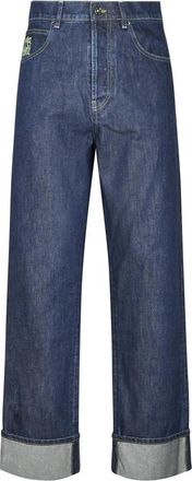 Marni Straight Jeans - Heren - Regular Fit Jeans - Blauw - W32 - Katoen - Jeans