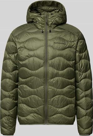 Peak Performance Daunenjacke mit Kapuze in Oliv, Größe XXL