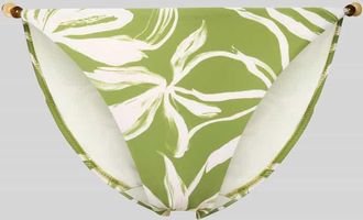 Marc O'Polo Bikini Slip mit Allover-Muster in Gruen, Gr&ouml;&szlig;e XL