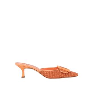Manolo Blahnik Dames, Schoenen, Oranje, Maat: 38 EU