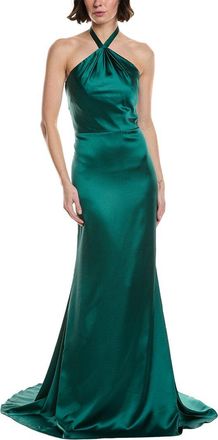 Rene Ruiz Stretch Satin Gown