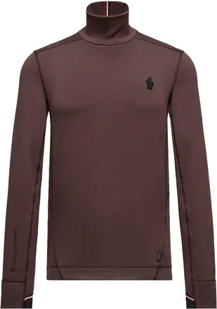 Moncler Moncler Polartec Turtleneck, Men, Brown, Size: Xl