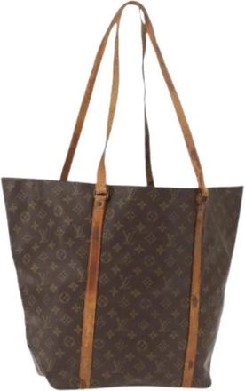 Louis Vuitton Pre-owned Vintage Tote Bag - Dames - Vintage Shopper - Bruin - ONE Size - Vintage