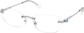 Swarovski Sk 1037 Optical Frame - Dames - Brillen - Grijs - 56 MM - Accessoires