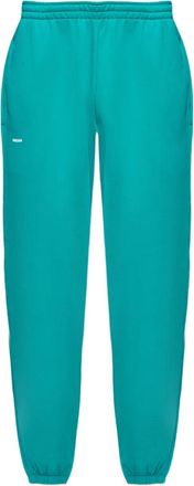 PANGAIA Pantaloni sportivi con orli elasticizzati - Verde