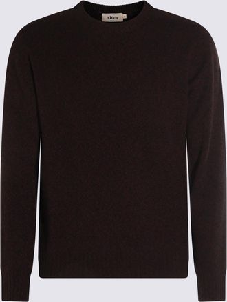 Altea Brown Wool Knitwear