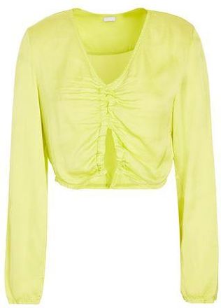 8 by YOOX LONG SLEEVE TOP W/ FRONT CUT OUT