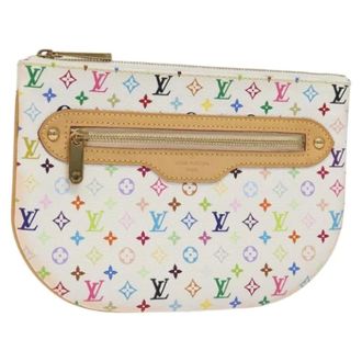 Louis Vuitton Pre-owned Tela pouches - - Pre-owned - Donna - Bianco - ONE SIZE
