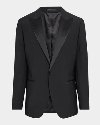 Reiss Men & apos;s Poker Modern-Fit Tuxedo Jacket