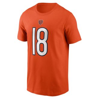 Nike Caleb Williams Chicago Bears Nike Mens NFL T-Shirt in Orange | N19989M7QF-XD0