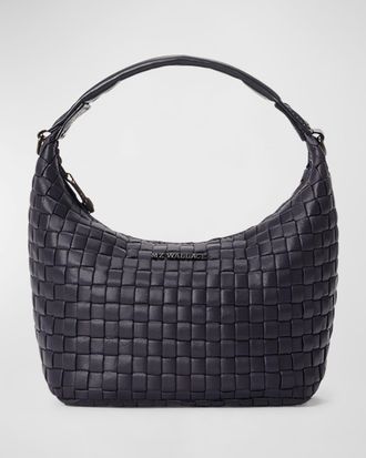 MZ Wallace Mini Woven Hobo Bag