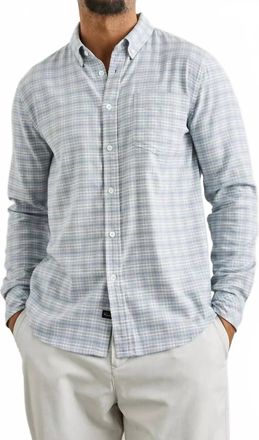 Rails Reid Long Sleeve Button Down Shirt In Chickadee Shell